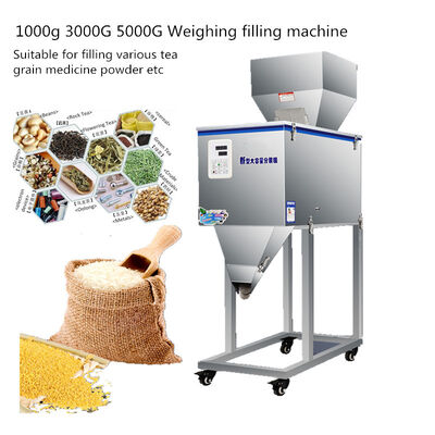 Accuracy 0.1g Tea Weighing Machine Supporting Cartons Packaging and Stand-up Pouch Clutch Optimized for Consistent Tea Weight Control
